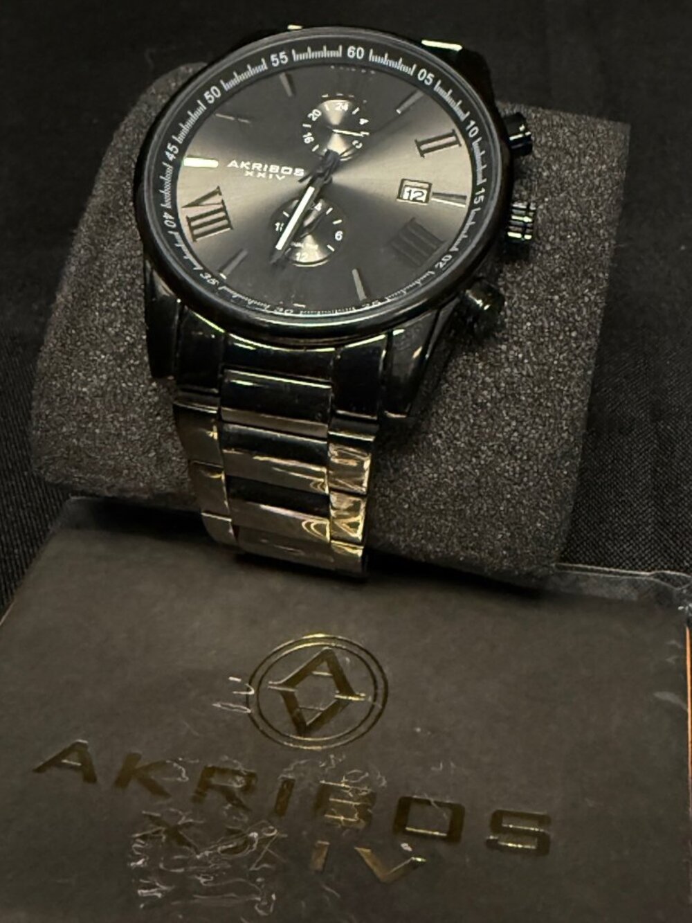 Akribos- XXIV Steel Watch